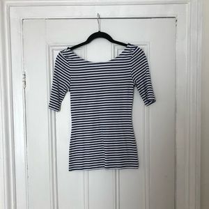 Low back banana republic 3/4 length sleeve